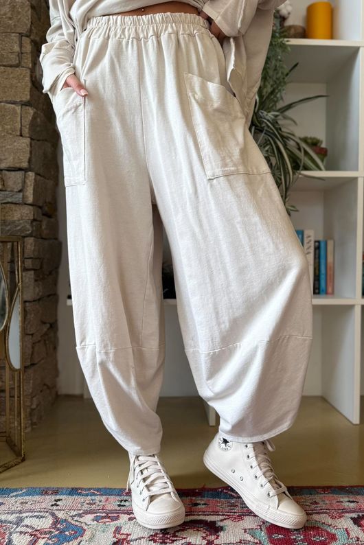 Lagen Shelby Barrel Pant Calico